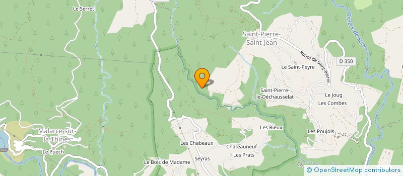 localisation de l'entreprise MONSIEUR JONAS LEGLISE  SAINT-PIERRE-SAINT-JEAN