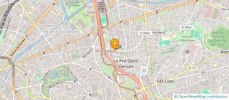 localisation de l'entreprise MONSIEUR JONAS MAMOU à LE PRE-SAINT-GERVAIS