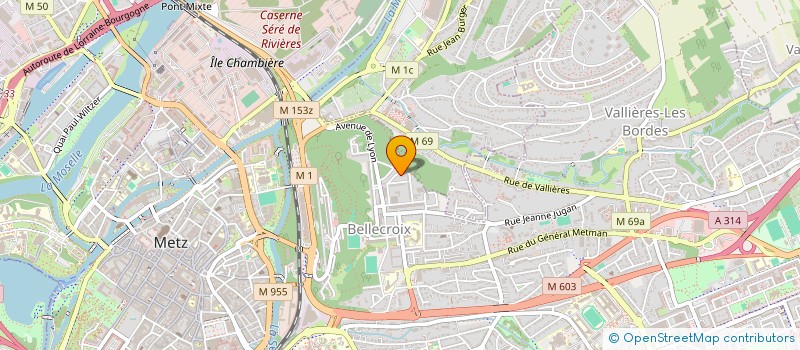 localisation de l'entreprise MONSIEUR JONAS MBOUYOU MALONDA  METZ