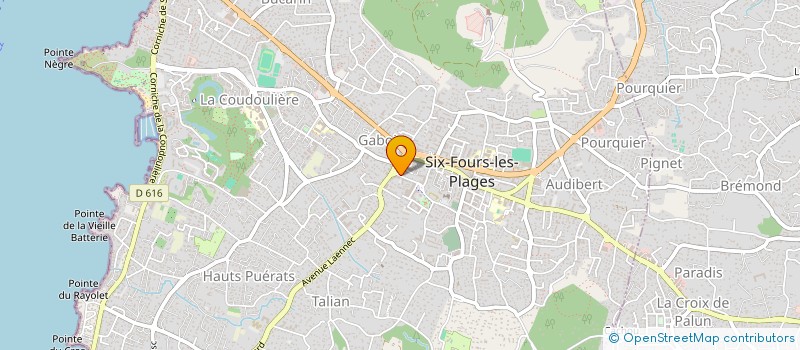 localisation de l'entreprise MONSIEUR JONAS MORVAN à SIX-FOURS-LES-PLAGES