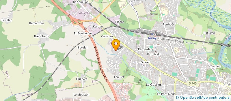 localisation de l'entreprise MONSIEUR JONAS NURIEC  BRECH