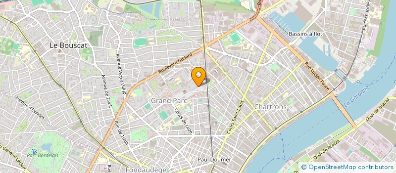 localisation de l'entreprise MONSIEUR JONAS NWANDI-NJAMI à BORDEAUX