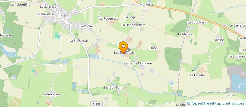 localisation de l'entreprise MONSIEUR JONAS OCEANA  LE PIN