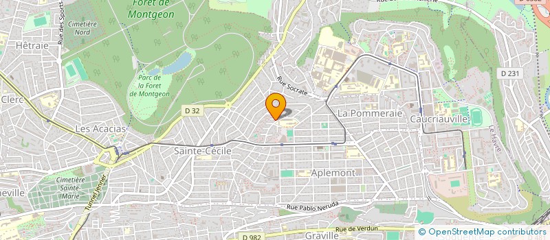 localisation de l'entreprise MONSIEUR JONAS PASQUET à LE HAVRE