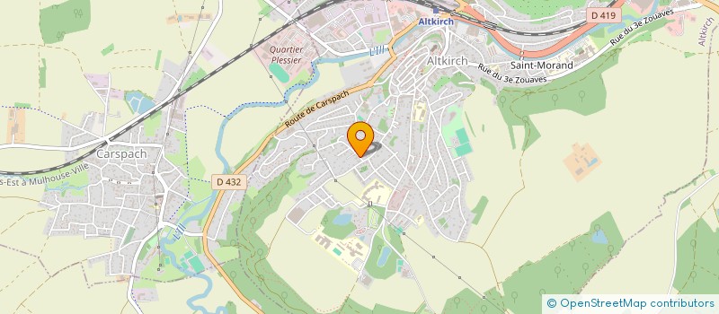 localisation de l'entreprise MONSIEUR JONAS PHILIPPE GALLAT  ALTKIRCH