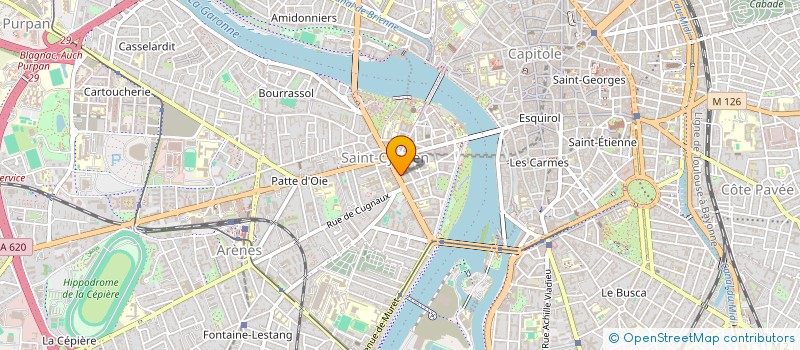 localisation de l'entreprise MONSIEUR JONAS REYMONDIN  TOULOUSE