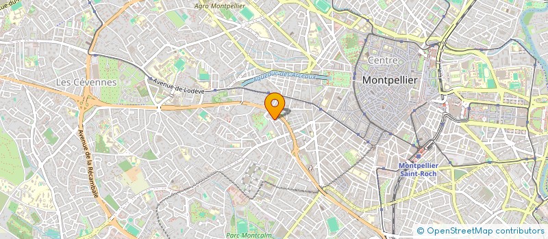 localisation de l'entreprise MONSIEUR JONAS RITTER à MONTPELLIER