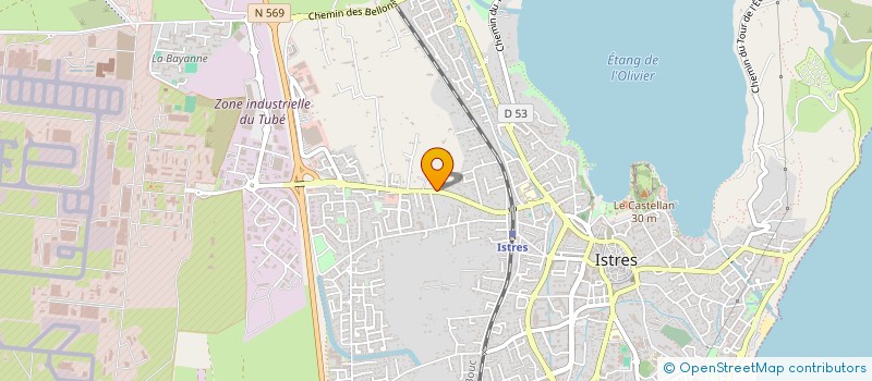 localisation de l'entreprise MONSIEUR JONAS SOMMIER  ISTRES