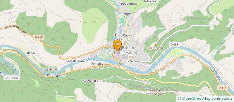 localisation de l'entreprise MONSIEUR JONAS TOURNIER  FENEYROLS