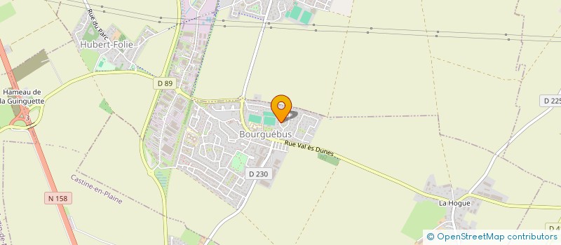 localisation de l'entreprise MONSIEUR JONAS VANNESTE  BOURGUEBUS