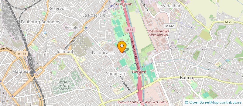 localisation de l'entreprise MONSIEUR JONAS WATINE  TOULOUSE
