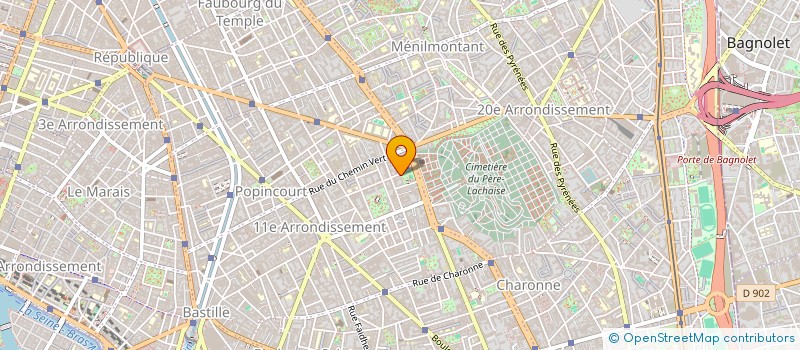 localisation de l'entreprise MONSIEUR JONAS WAUTHY  MORDELLES