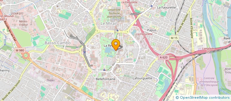 localisation de l'entreprise MONSIEUR JONATAN ALBOUY à TOULOUSE
