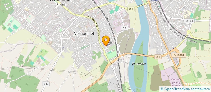 localisation de l'entreprise MONSIEUR JONATAN JENSEN  VERNOUILLET