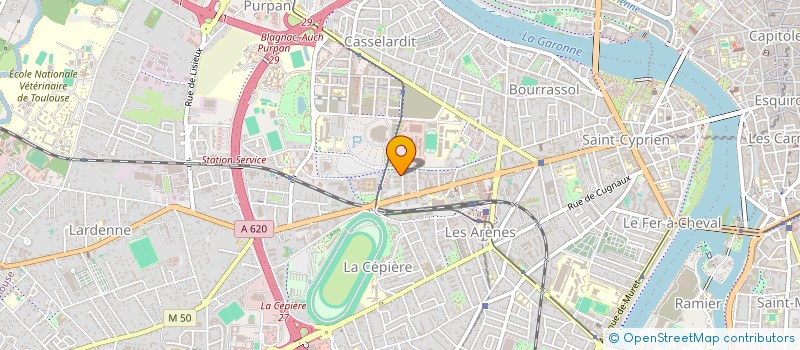 localisation de l'entreprise MONSIEUR JONATAN LARA MEJIA à TOULOUSE