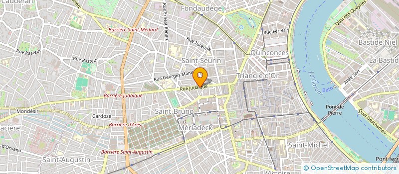 localisation de l'entreprise MONSIEUR JONATAN QUEROL GOMEZ  BORDEAUX