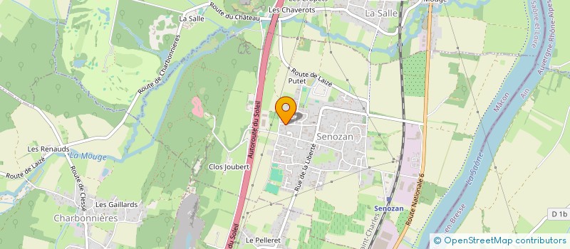 localisation de l'entreprise MONSIEUR JONATHAN AIRES  SENOZAN