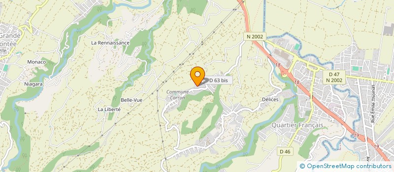 localisation de l'entreprise MONSIEUR JONATHAN ALBAC  SAINTE-SUZANNE