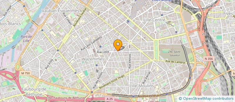 localisation de l'entreprise MONSIEUR JONATHAN ALEXANDER à LILLE