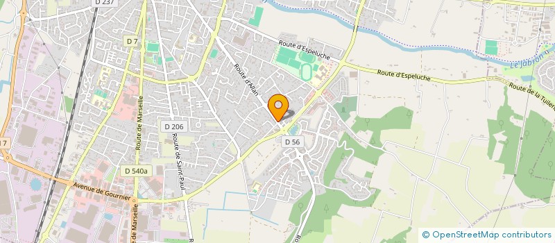 localisation de l'entreprise MONSIEUR JONATHAN ALFONSO  VAISON-LA-ROMAINE