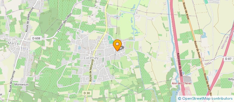 localisation de l'entreprise MONSIEUR JONATHAN ALFRED  LUCENAY