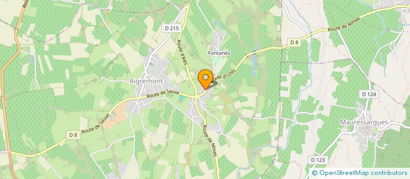 localisation de l'entreprise MONSIEUR JONATHAN ALIPS  AIGREMONT