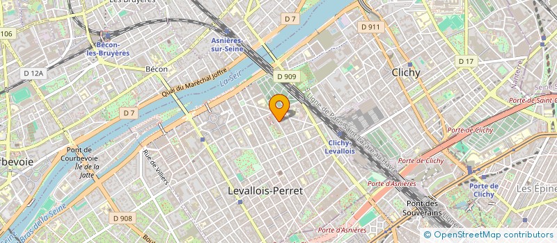 localisation de l'entreprise MONSIEUR JONATHAN ALLALI à LEVALLOIS PERRET