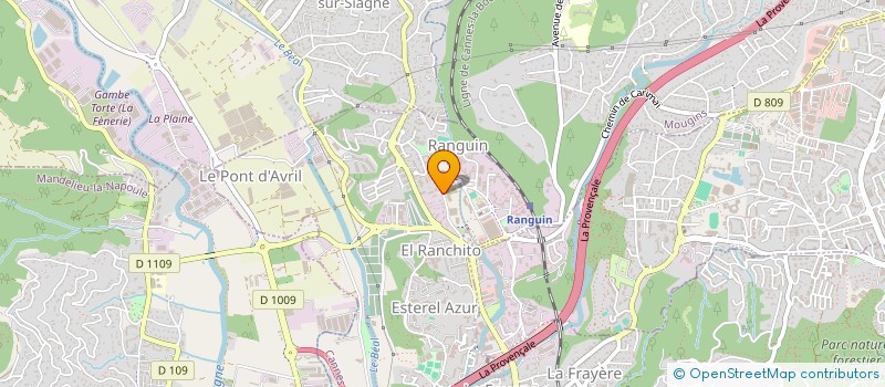 localisation de l'entreprise MONSIEUR JONATHAN ALLARD  CANNES