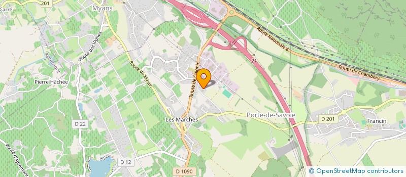 localisation de l'entreprise MONSIEUR JONATHAN ALLLEMOZ  PORTE-DE-SAVOIE