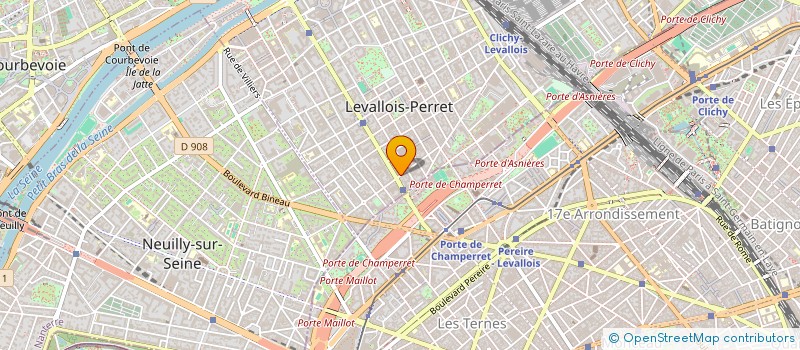 localisation de l'entreprise MONSIEUR JONATHAN ALLOUCHE à LEVALLOIS-PERRET