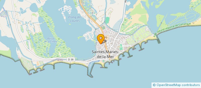 localisation de l'entreprise MONSIEUR JONATHAN ALLOUCHE  SAINTES-MARIES-DE-LA-MER