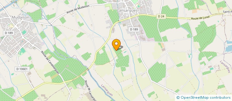 localisation de l'entreprise MONSIEUR JONATHAN AMBROISE  LANSARGUES