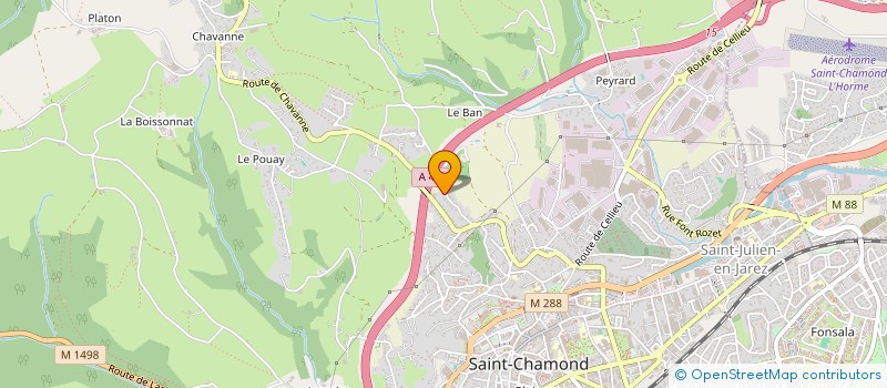 localisation de l'entreprise MONSIEUR JONATHAN AMRI  SAINT-CHAMOND