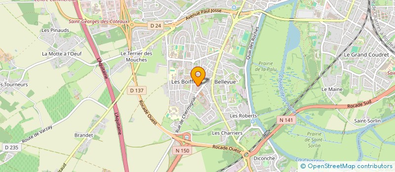 localisation de l'entreprise MONSIEUR JONATHAN ANDRE  LES GONDS