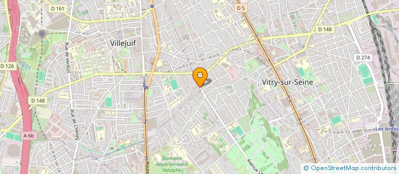 localisation de l'entreprise MONSIEUR JONATHAN ANGE JOSE ABRAHAM à VILLEJUIF