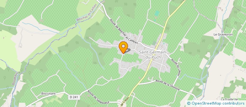 localisation de l'entreprise MONSIEUR JONATHAN ANTOLINOS  CAMARSAC