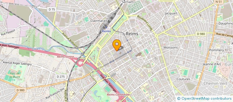 localisation de l'entreprise MONSIEUR JONATHAN ATTALI  REIMS