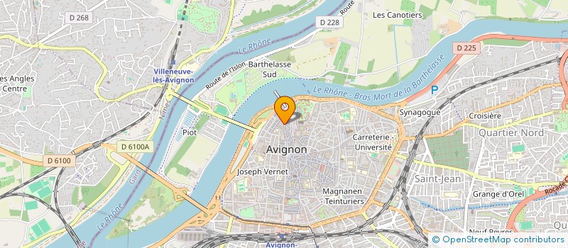 localisation de l'entreprise MONSIEUR JONATHAN AYROULET  AVIGNON