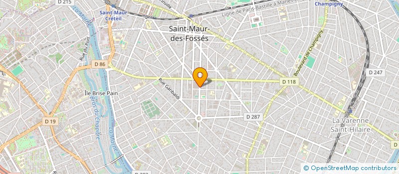 localisation de l'entreprise MONSIEUR JONATHAN AZEROT à SAINT-MAUR-DES-FOSSES