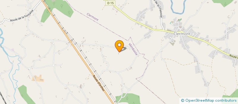 localisation de l'entreprise MONSIEUR JONATHAN AZEVEDO  PERIGUEUX