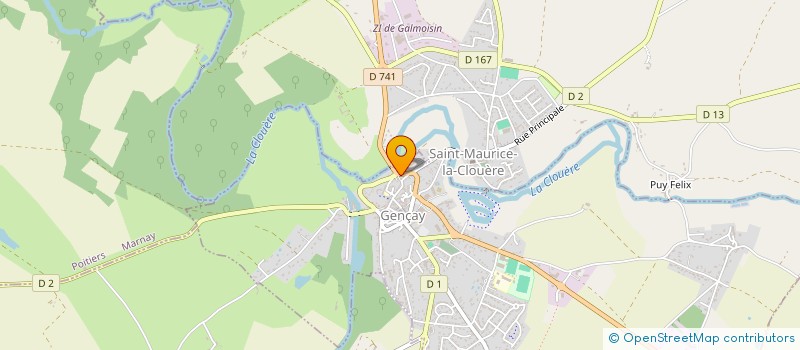 localisation de l'entreprise MONSIEUR JONATHAN AZNAR  SOMMIERES-DU-CLAIN