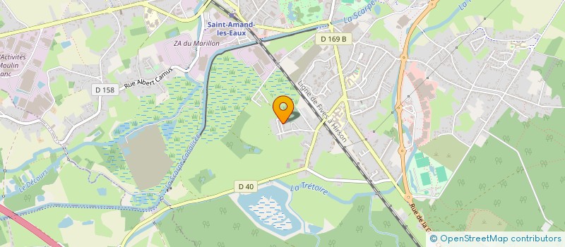 localisation de l'entreprise MONSIEUR JONATHAN BACQUET  SAINT-AMAND-LES-EAUX