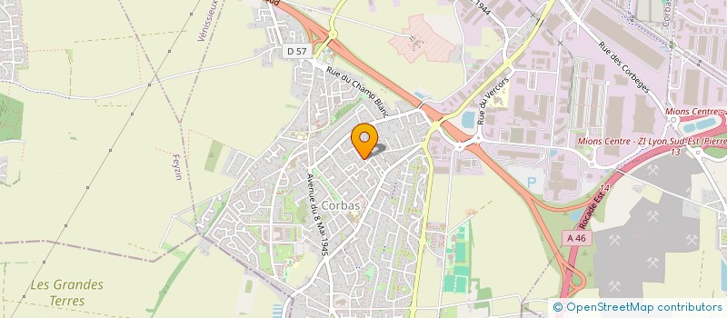 localisation de l'entreprise MONSIEUR JONATHAN BALDASSARE à CORBAS