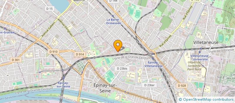 localisation de l'entreprise MONSIEUR JONATHAN BALIMA à EPINAY-SUR-SEINE