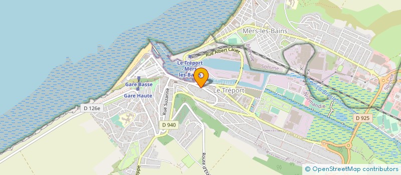 localisation de l'entreprise MONSIEUR JONATHAN BANCE  LE TREPORT