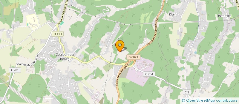 localisation de l'entreprise MONSIEUR JONATHAN BARBOT  COULOUNIEIX-CHAMIERS