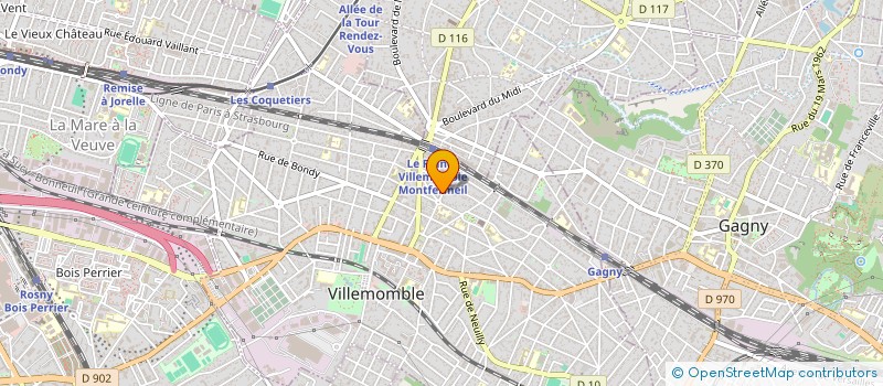 localisation de l'entreprise MONSIEUR JONATHAN BARCHECHAT  VILLEMOMBLE