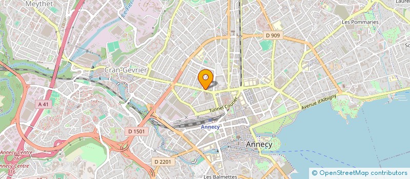 localisation de l'entreprise MONSIEUR JONATHAN BARTHELME à ANNECY