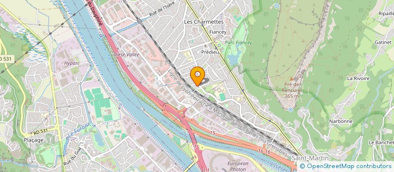 localisation de l'entreprise MONSIEUR JONATHAN BAUDOT  SAINT-EGREVE