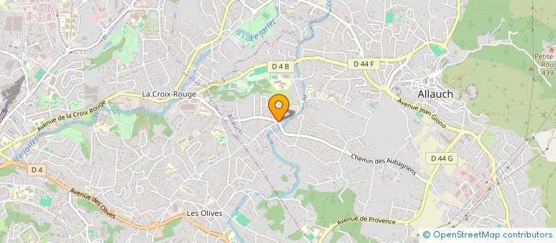 localisation de l'entreprise MONSIEUR JONATHAN BAUDRAN à ALLAUCH
